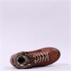 Remonte Knitted Cuff Laced Ankle Boot - Brown